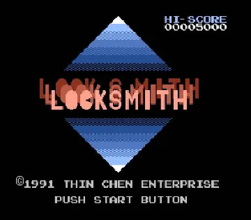 Locksmith (Asia) (Ja) (PAL) (Unl) screen shot title